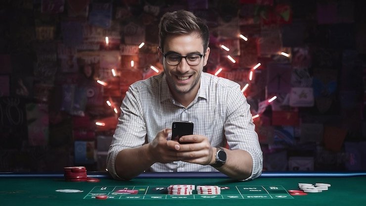 Antarmuka dashboard utama platform olxtoto.com menampilkan berbagai kategori permainan slot, live casino, dan sportsbook